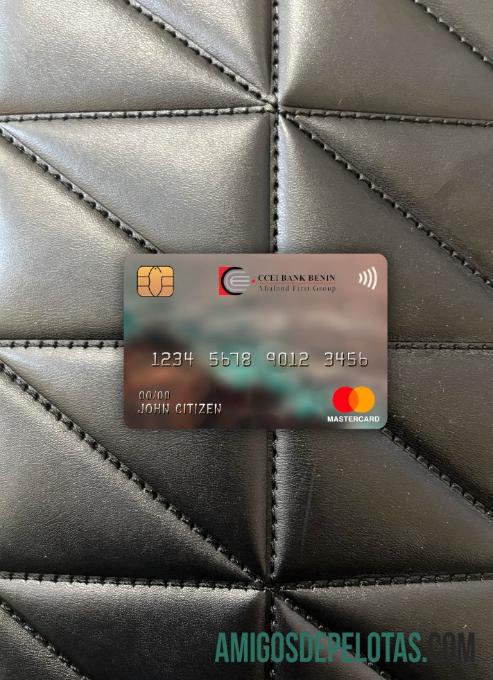 Guiné Equatorial CCEI Bank Master Card Photolook Front exemplo real